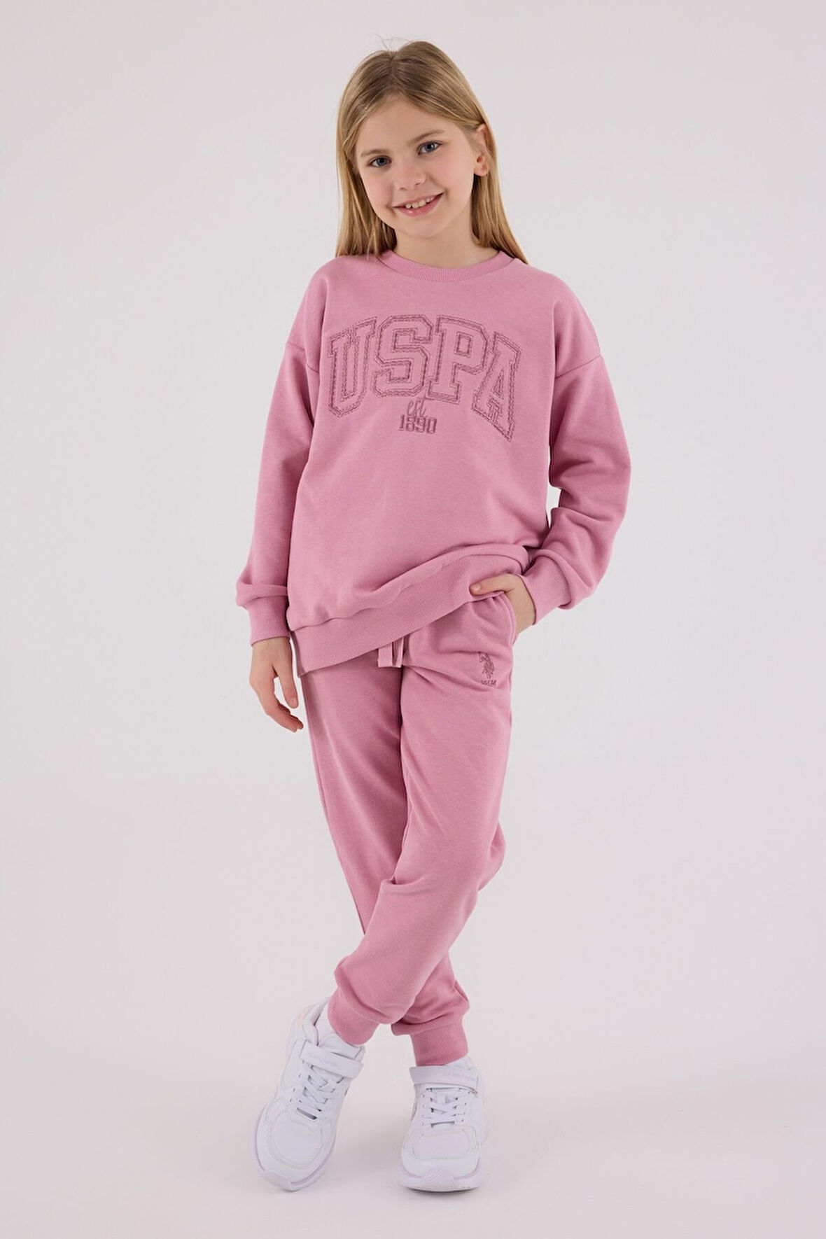 U.S. Polo Assn Eşofman Takımı US2305-4 Gül Kurusu