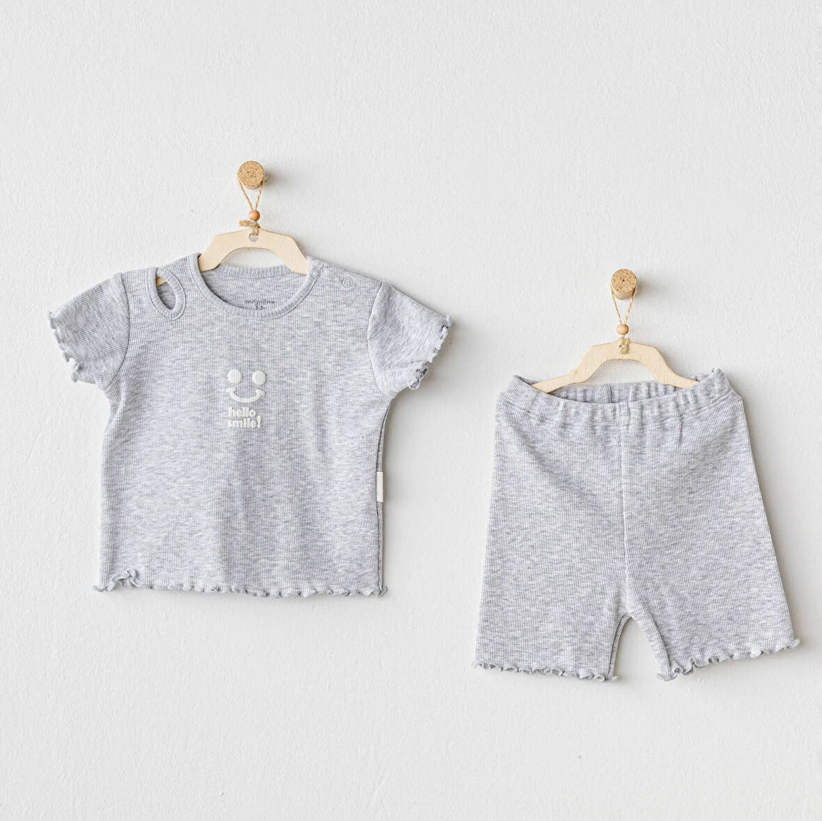 Andywawa AC25900 Basic 2'Li Takım Grey Melange