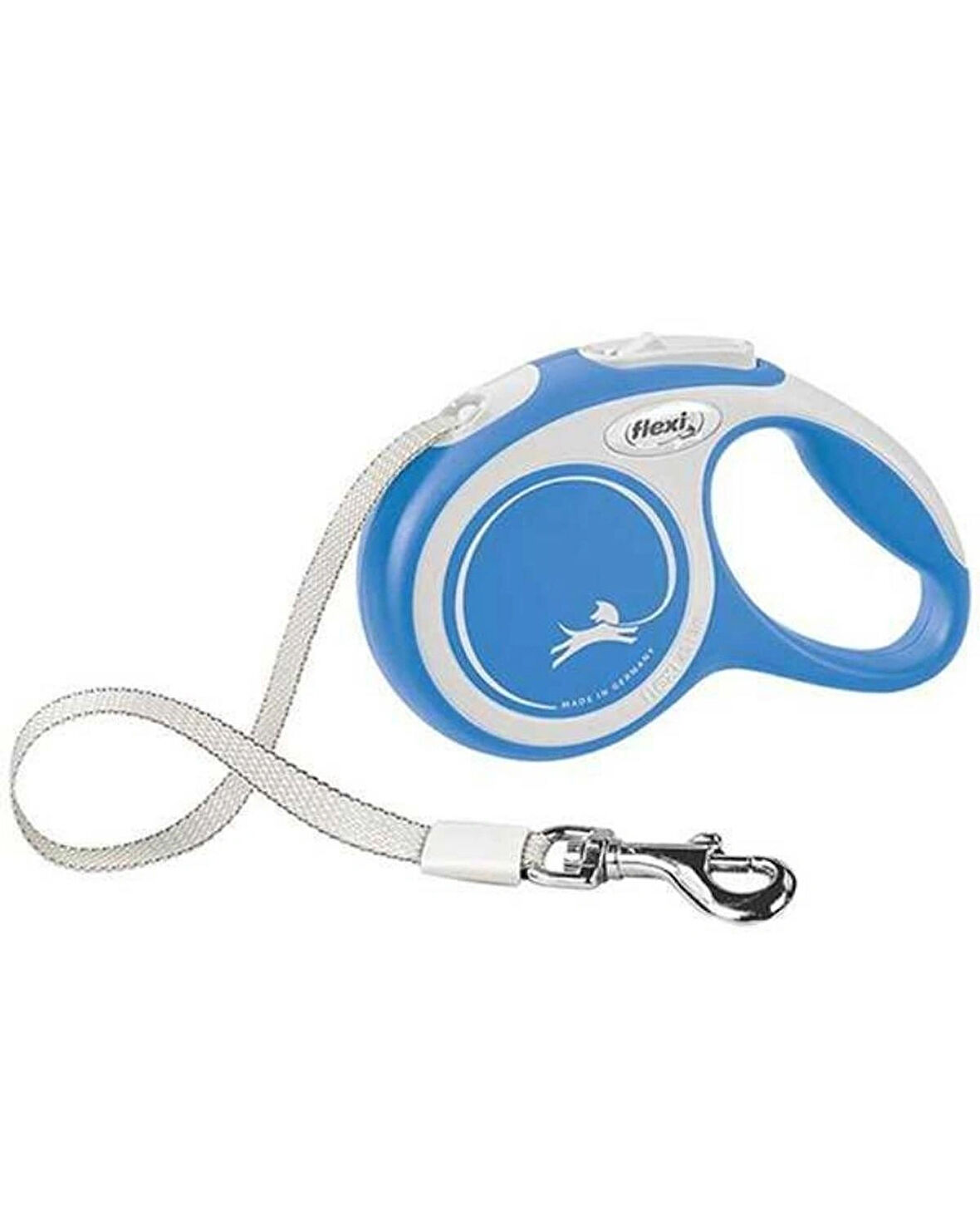 Flexi New Comfort Şerit Otomatik Köpek Gezdirme Tasması Large 5 Mt Max 60kg Mavi