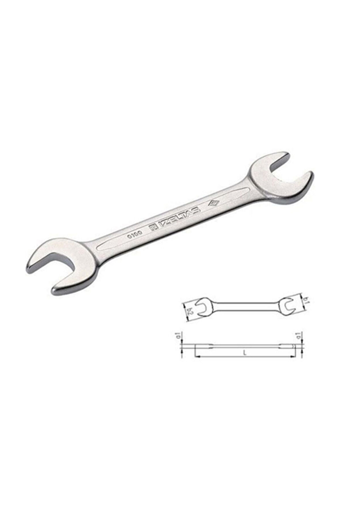 Iki Ağız Anahtar Kısa Boy14x15 mm.