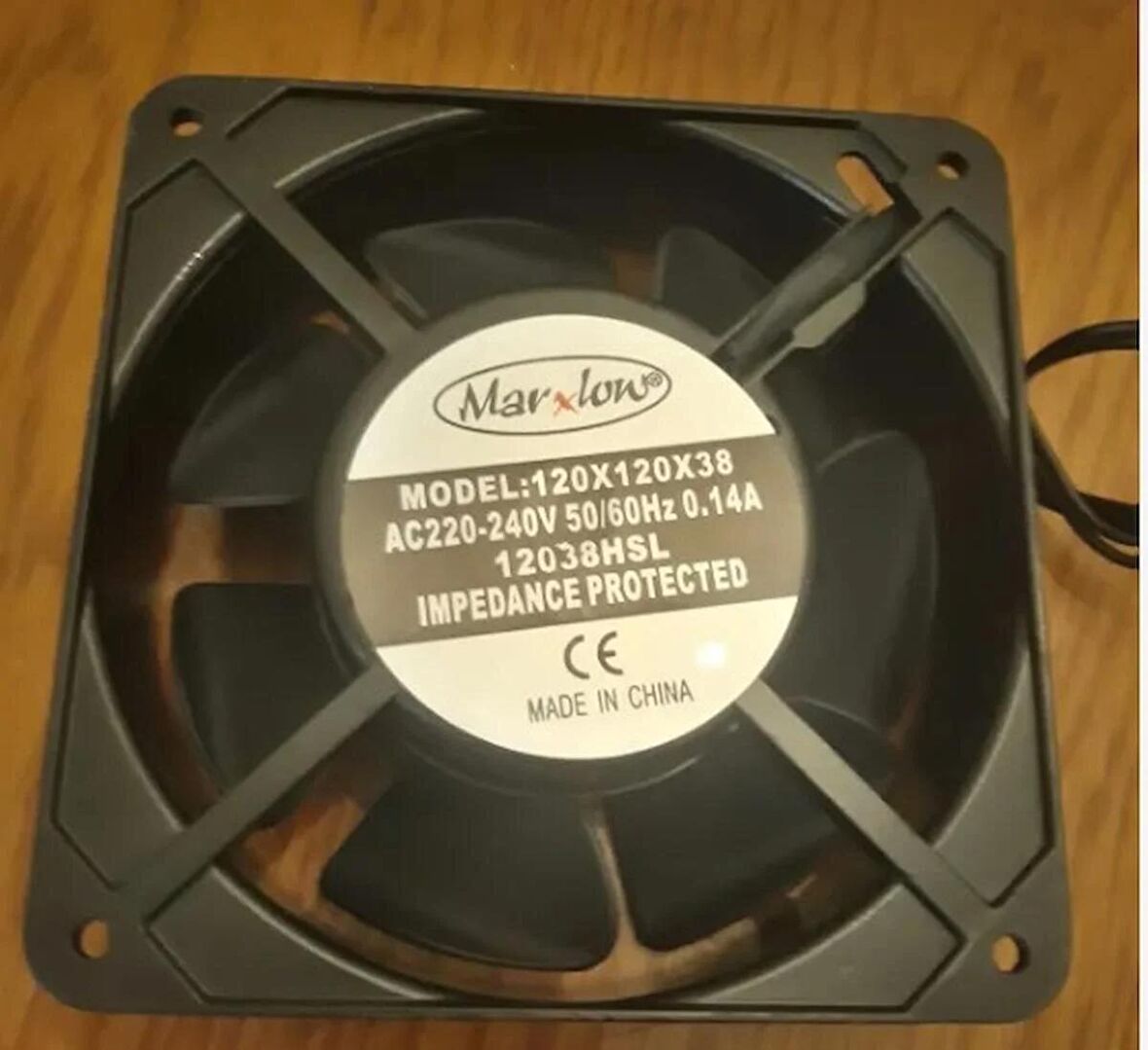 220 Volt Fan 12x12x38