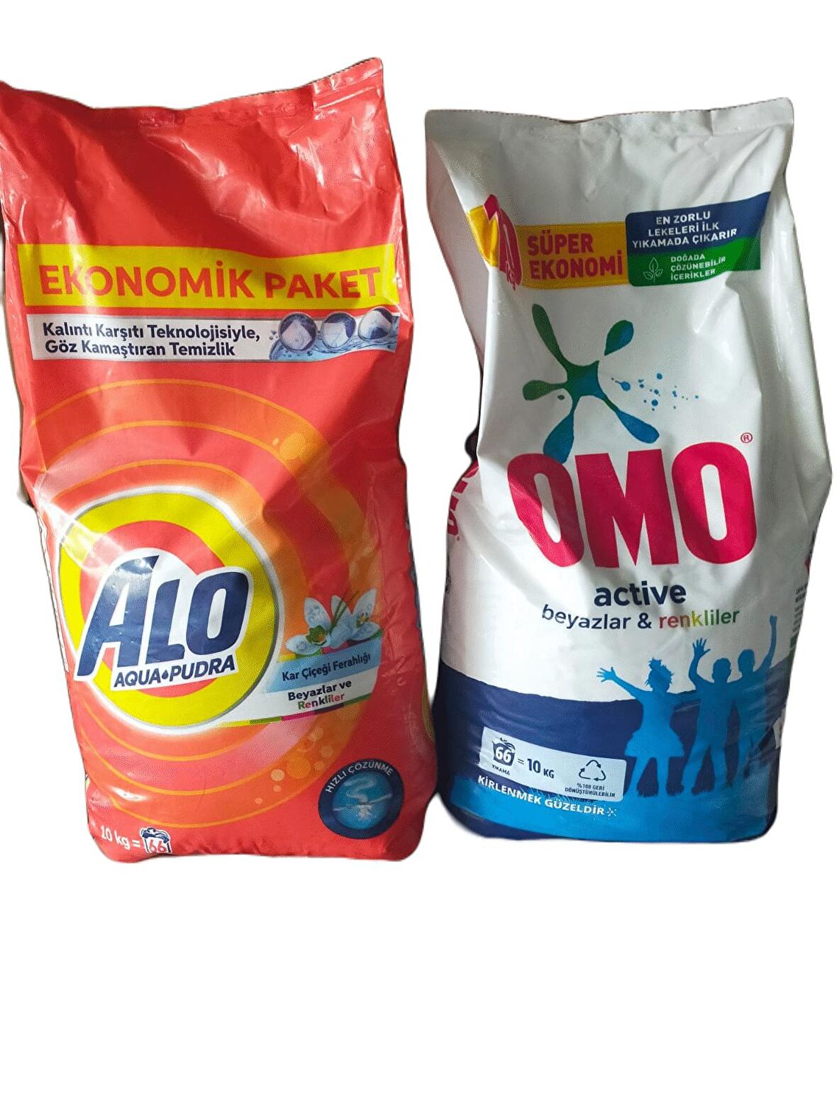 10 KG OMO 10 KG ALO 2'Lİ PAKET