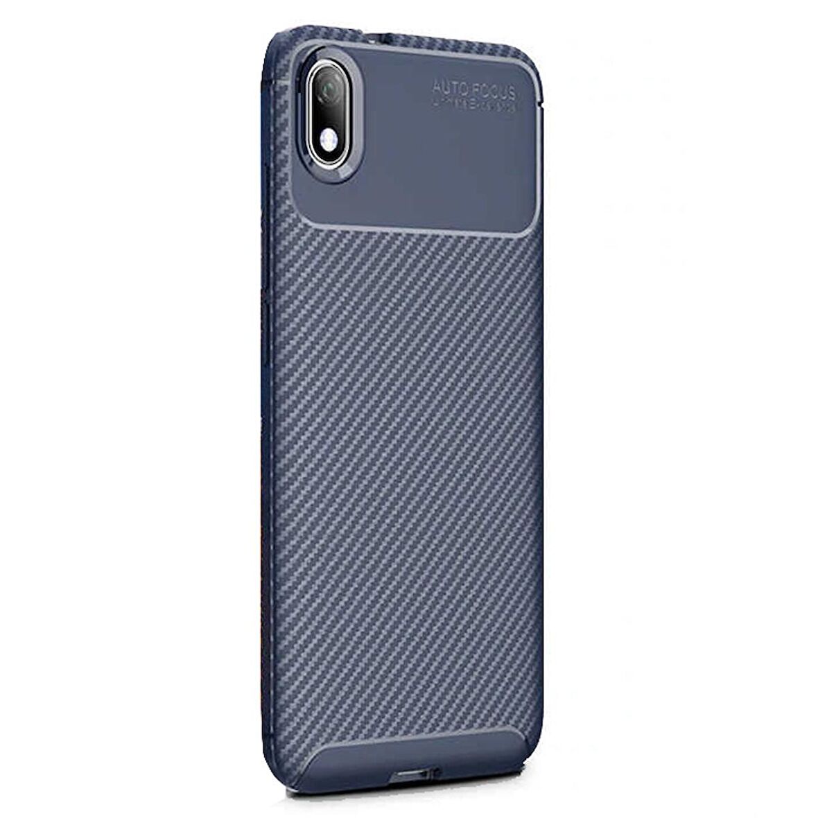 Gpack Xiaomi Redmi 7a Kılıf Negro Karbon Dizayn SilikonNano Glass