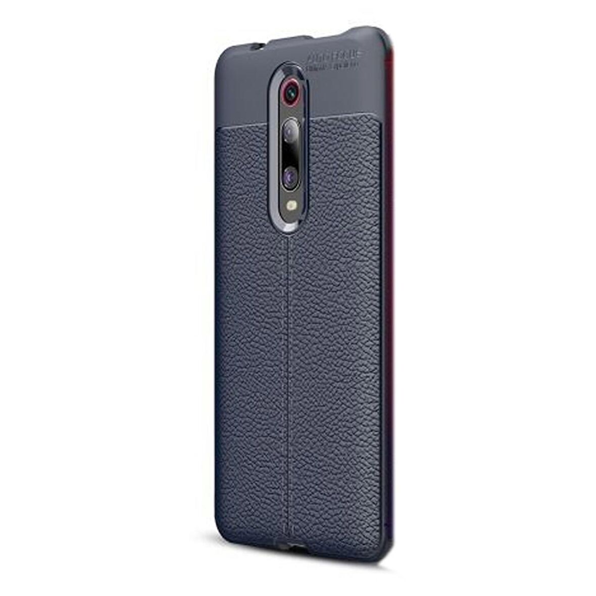 Gpack Xiaomi Redmi K20 Kılıf Niss Silikon Deri GörünümlüNano Glass