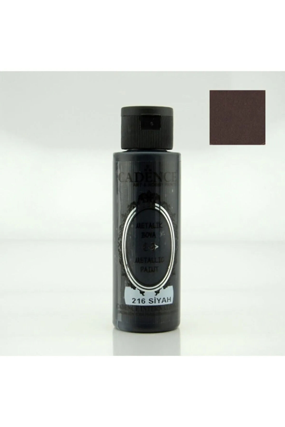 216 Siyah 70ml Metalik Boya