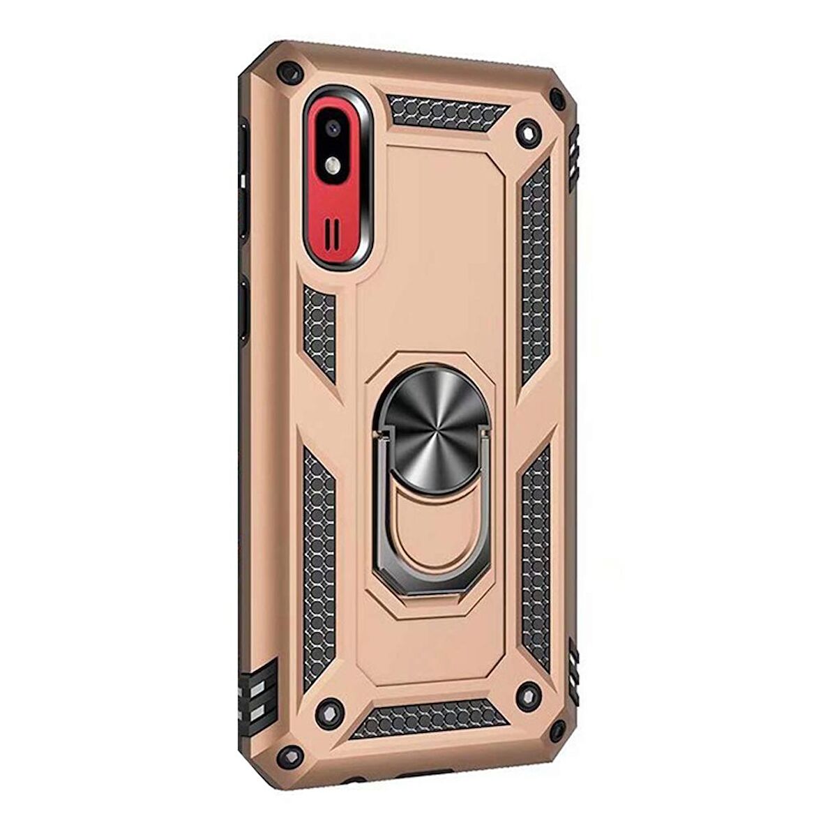 Gpack Samsung Galaxy A2 Core Kılıf Vega Standlı Yüzüklü Mıknatıslı