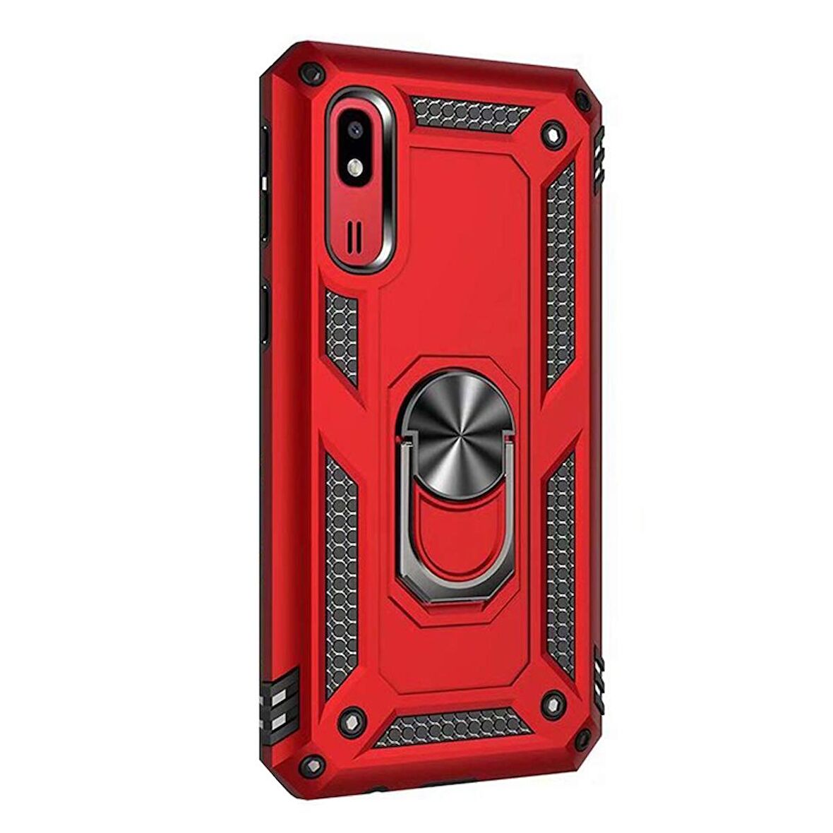 Gpack Samsung Galaxy A2 Core Kılıf Vega Standlı Yüzüklü Mıknatıslı