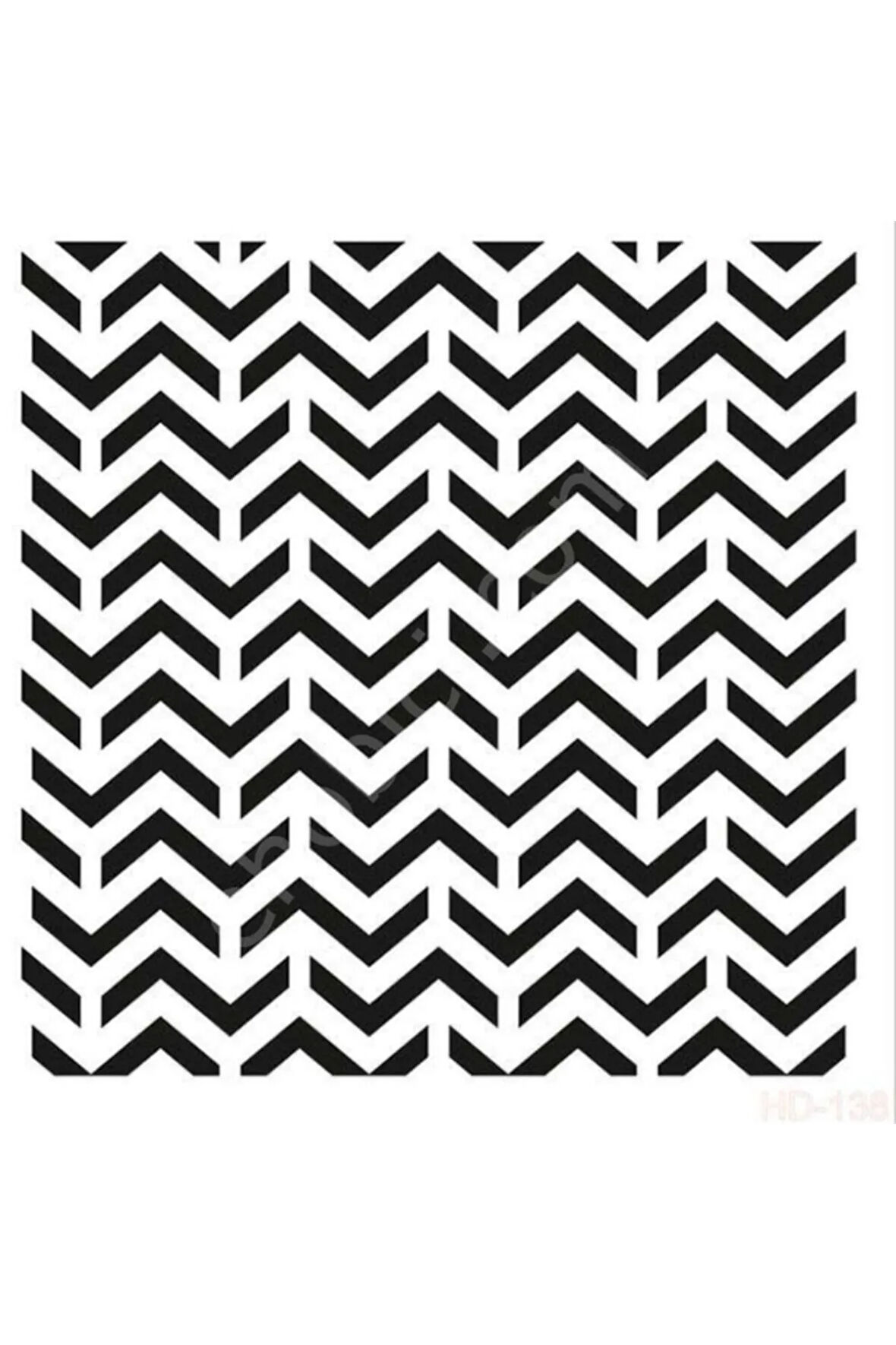 Hd138 Home Dekor Stencil 45x45