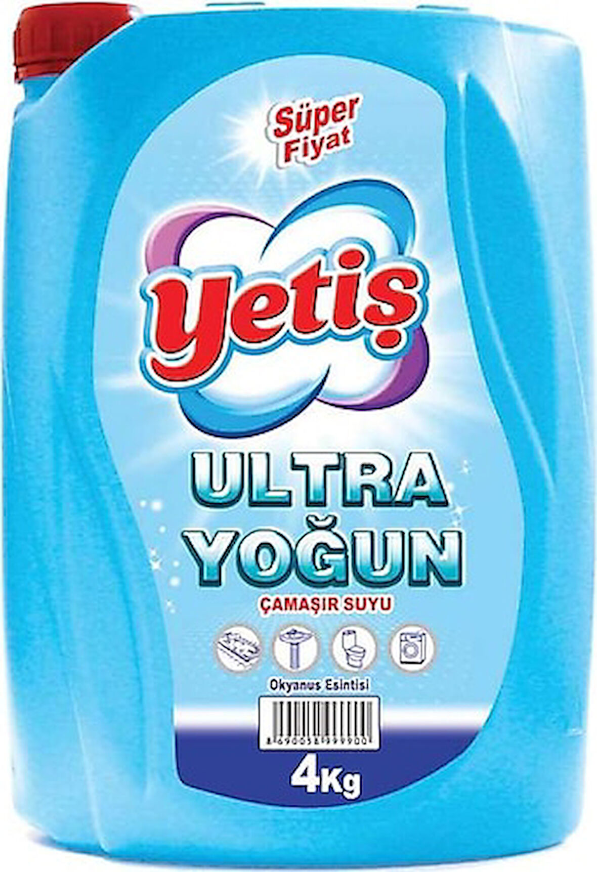 YETİŞ ULTRA ÇAMAŞIR SUYU 4 KG YETİŞ