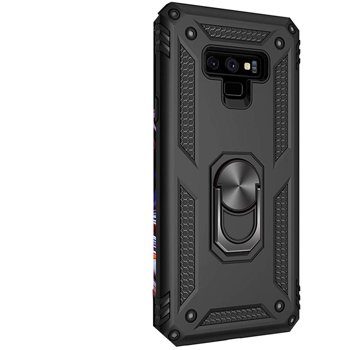 Gpack Samsung Galaxy Note 9 Kılıf Vega Standlı Yüzüklü Mıknatıslı