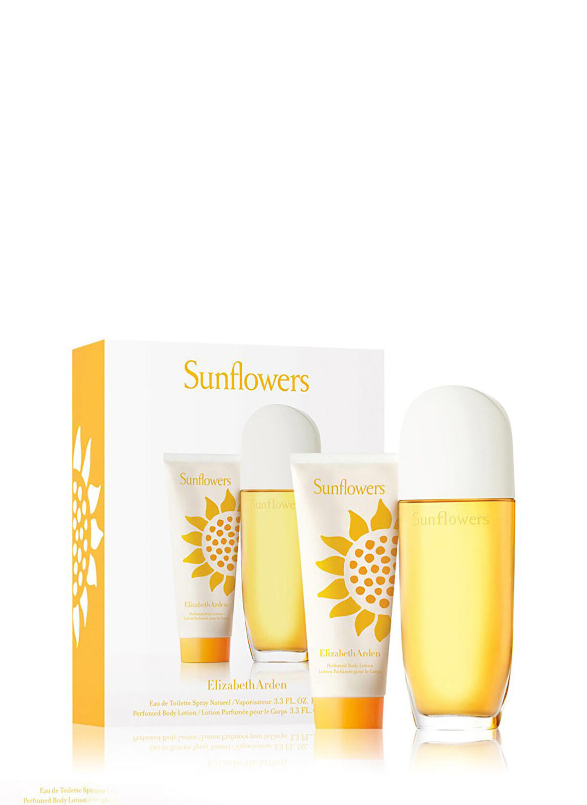 Elizabeth Arden SUNFLOWERS EDT SPRAY 100 ML& BODY LOTION 100 ML