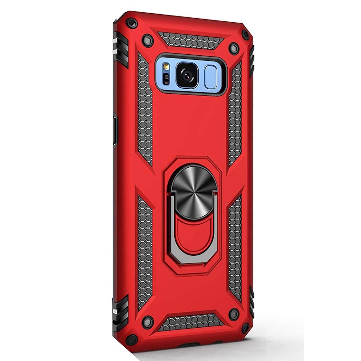 Gpack Samsung Galaxy S8 Kılıf Vega Standlı Yüzüklü Mıknatıslı