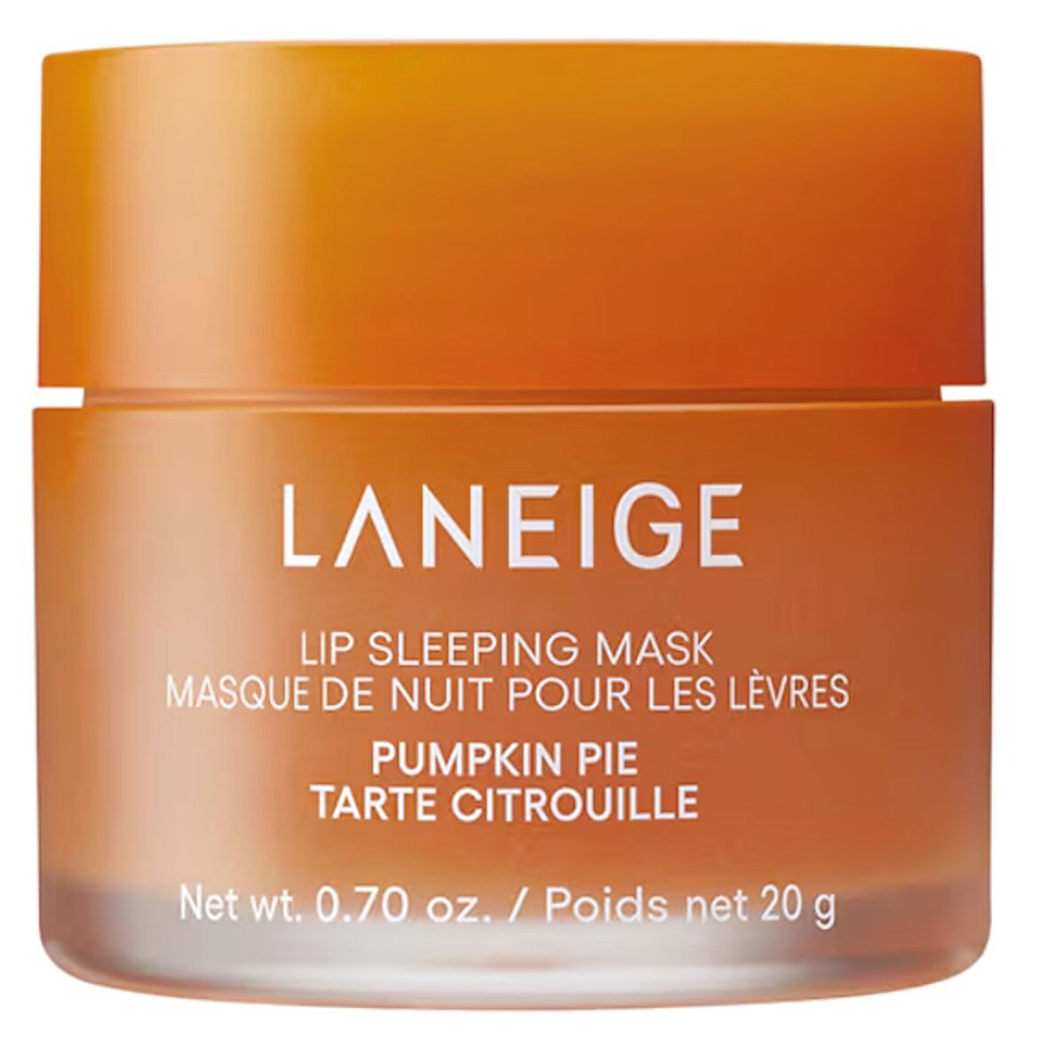 Laneige Lip Sleeping Mask Pumpkin Pie - Dudaklar için Gece Bakım Maskes 20 g - Balkabaklı Turtai