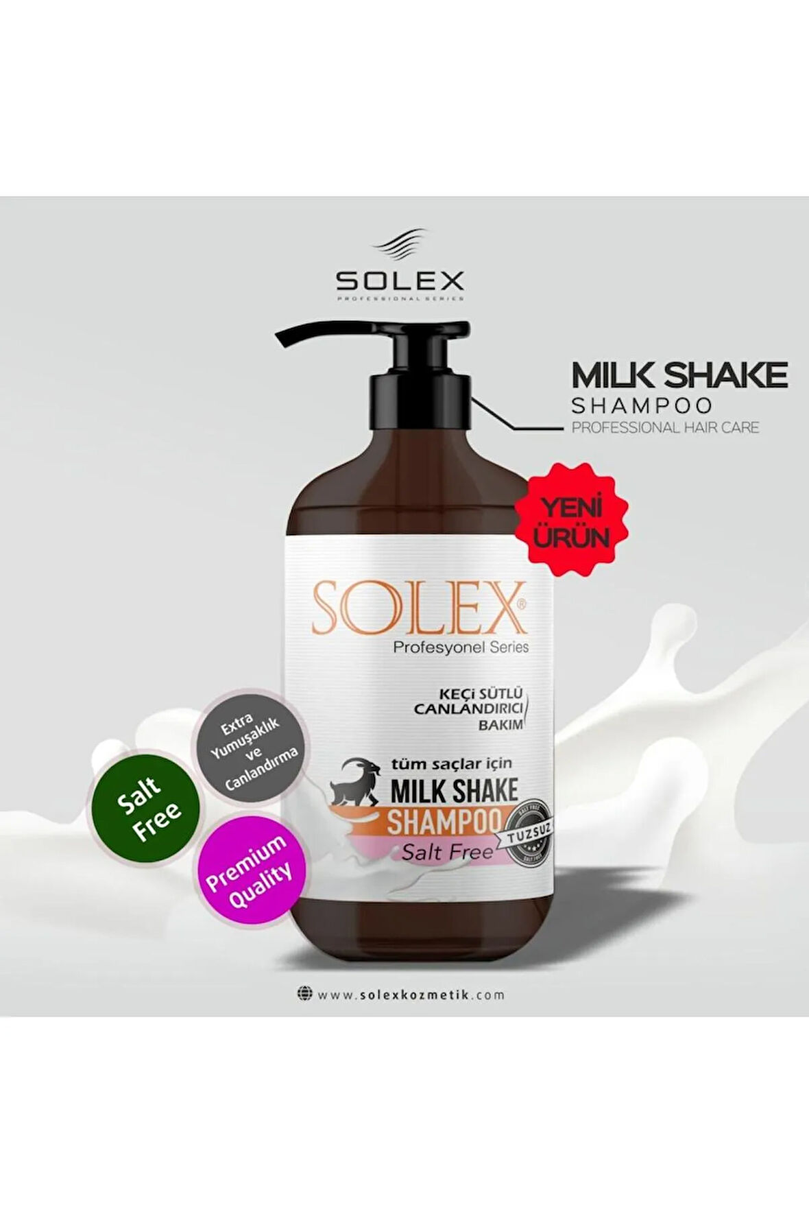 Tuzsuz Professıonal Serıes Milk Shake (Keçi Sütlü) Şampuan 1.000 ml
