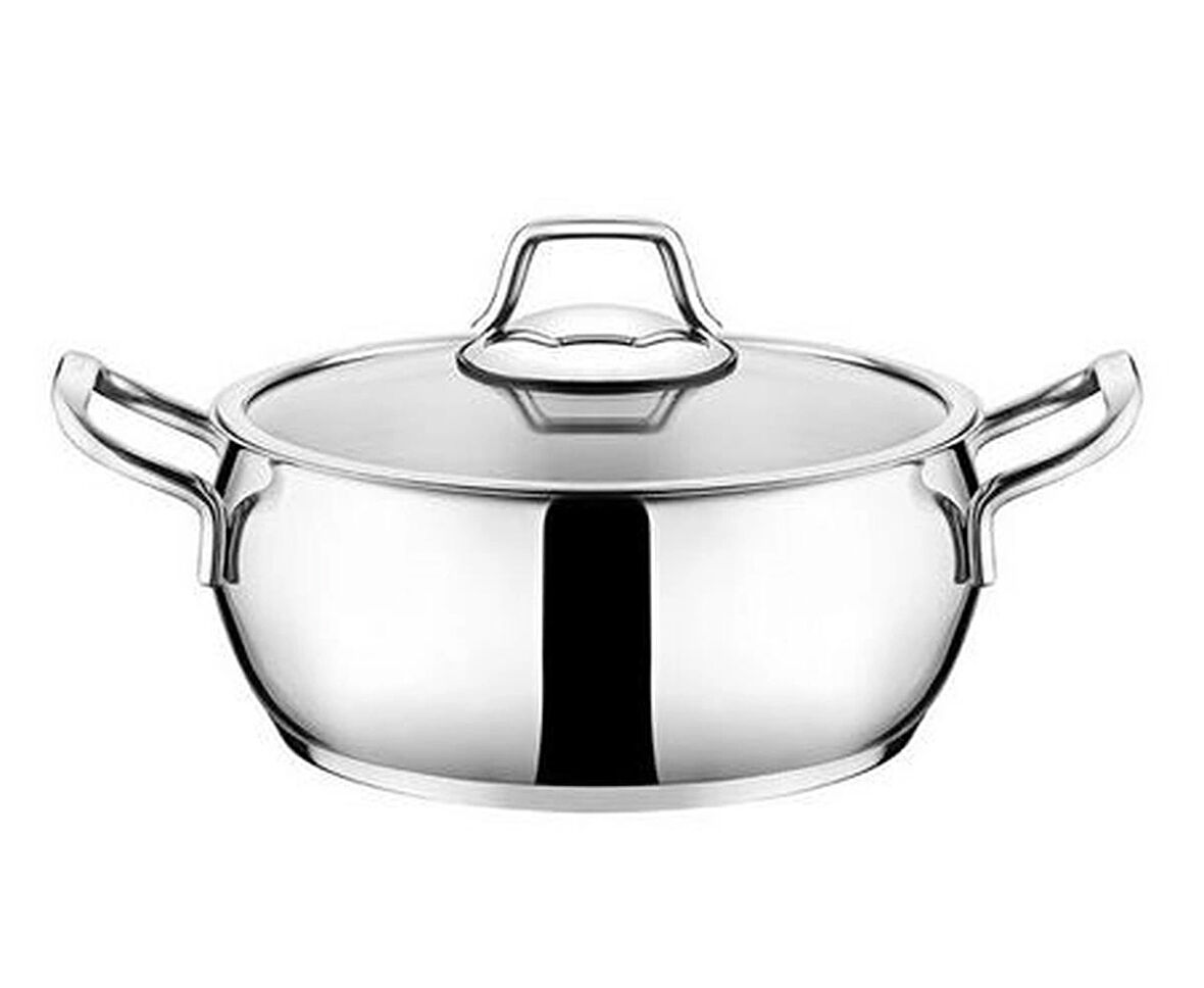 Em san Birce Çelik Derin Tencere 22 cm