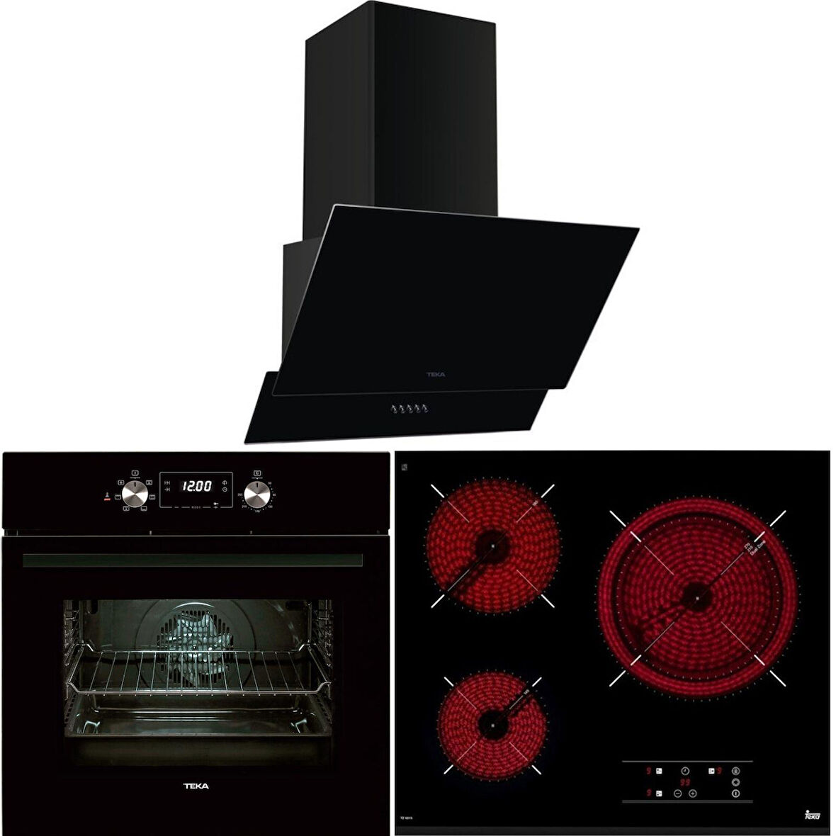 Teka Ankastre Set ( HAK 625 BK-ATV 60.3-TZ 6316 )