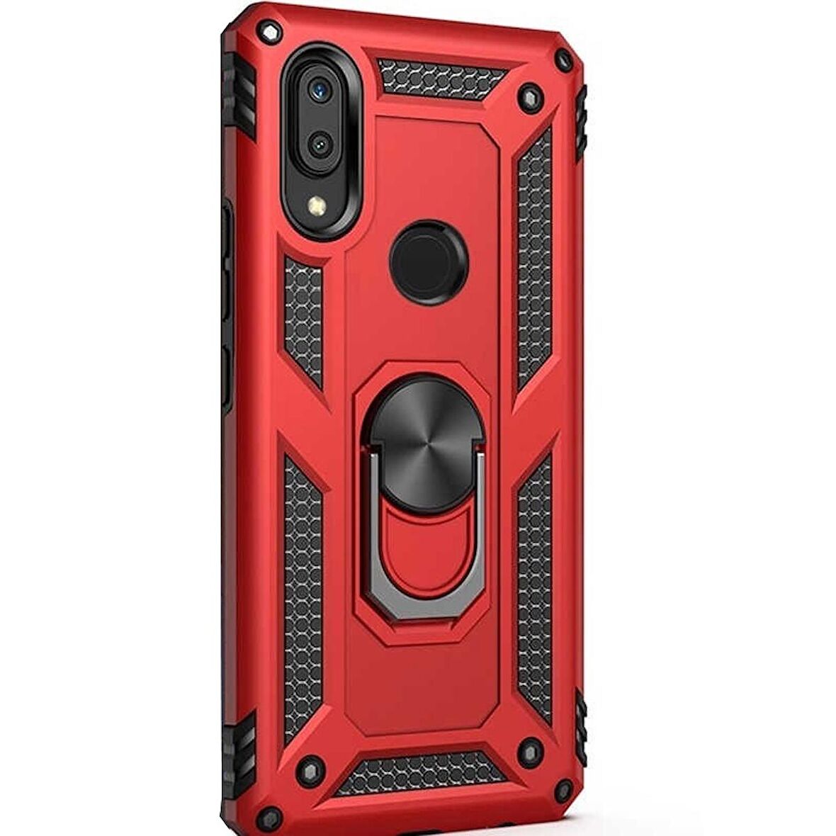 Gpack Xiaomi Redmi 7 Kılıf Vega Standlı Yüzüklü Mıknatıslı