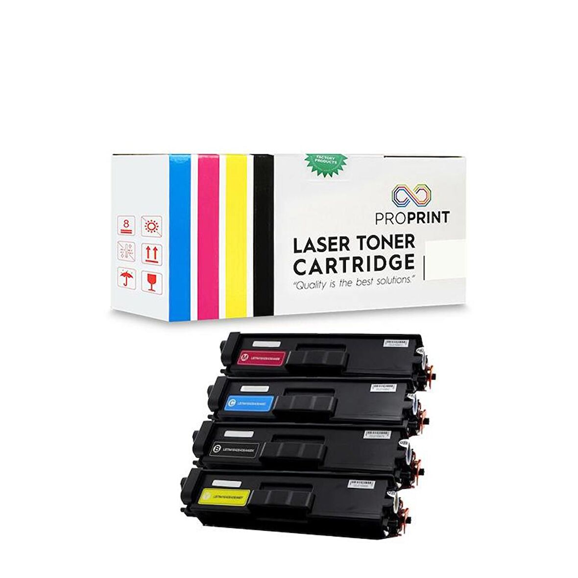 Brother TN-466 4.000 Sayfa Muadil Toner Seti - HL-L8260CDW