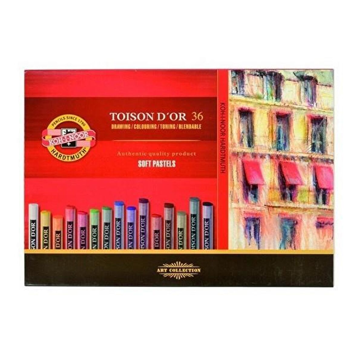 Koh-i-Noor Toison Dor Soft Pastel Boya 36lı (8515)