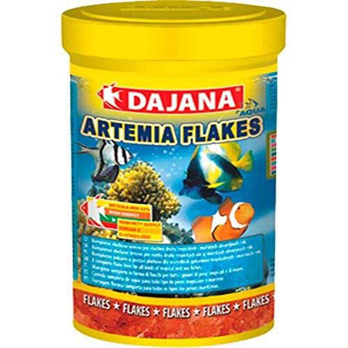 Dajana Tropical Artemia Pul Akvaryum Balık Yemi 250 Ml