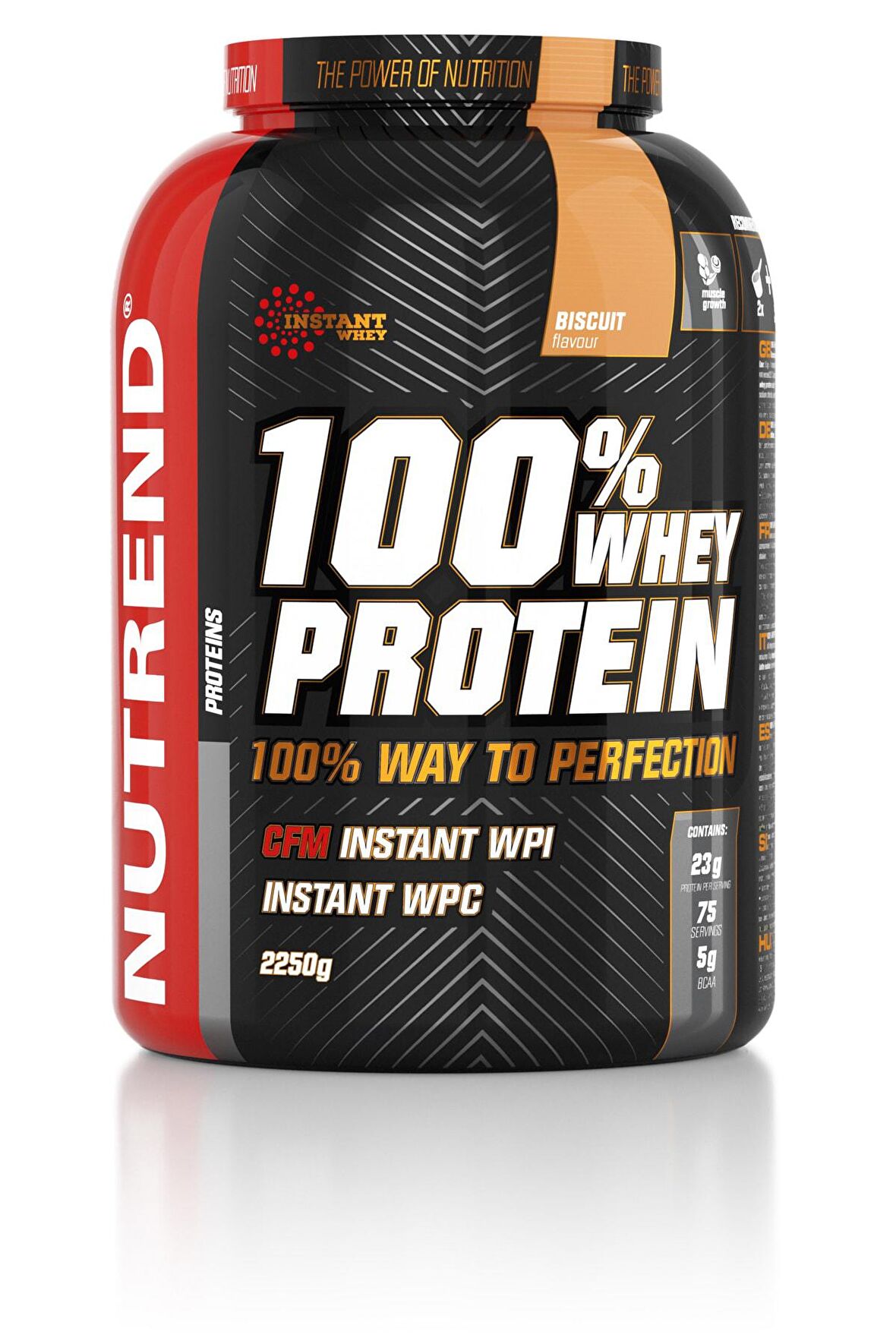 %100 Whey Protein 2250 Gr - Bisküvi