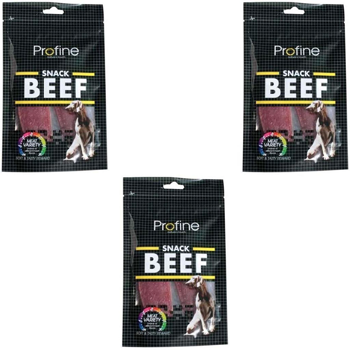 Profine Snack Biftekli Köpek Ödülü 80 Gr x 3 Adet