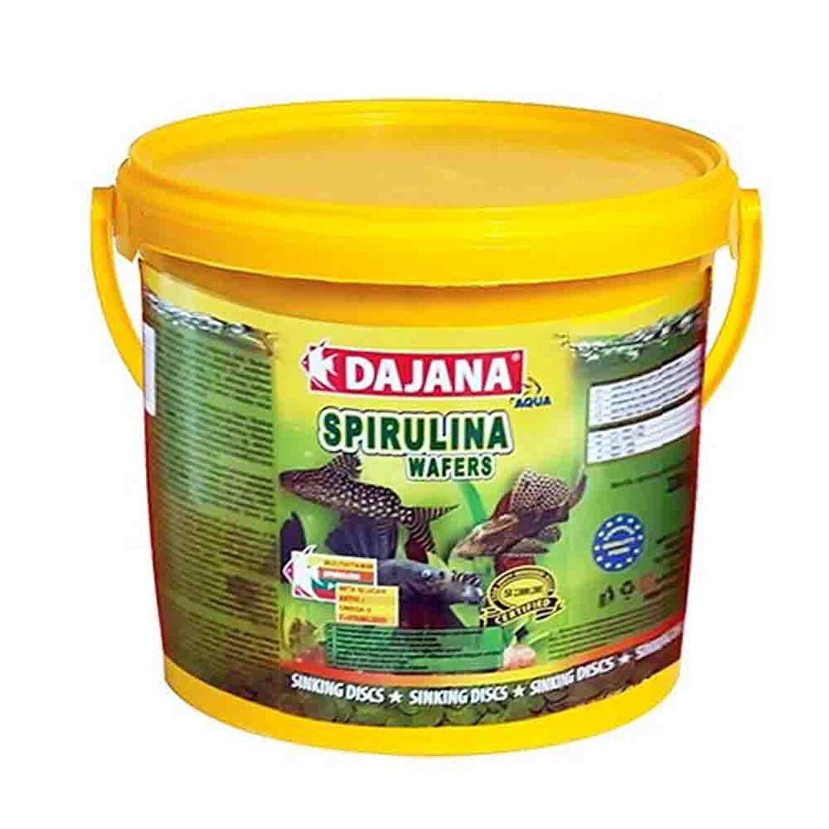 Dajana Mini Spirulina Wafers Kova 3 Lt