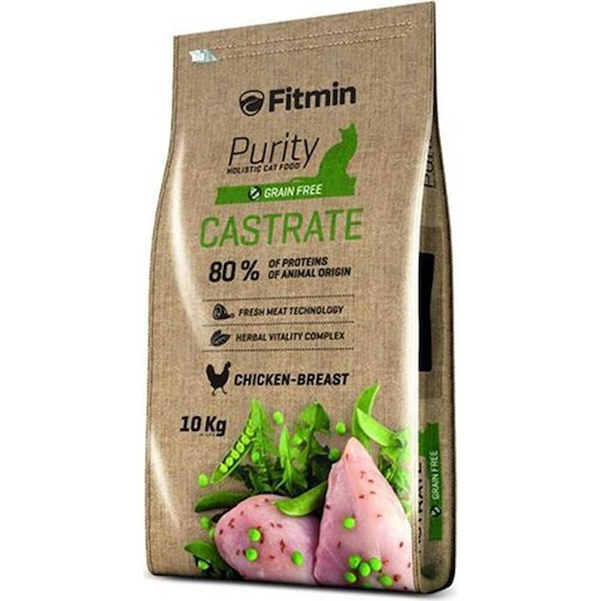 Fitmin Purity Castrate Tahılsız Kısırlaştırılmış Kedi Maması 10 kg