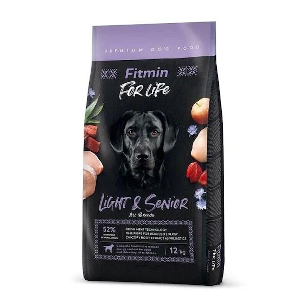 Fitmin Forlife Light Tüm Irklar İçin Kümes Hayvanlı Yaşlı Köpek Maması 12 Kg