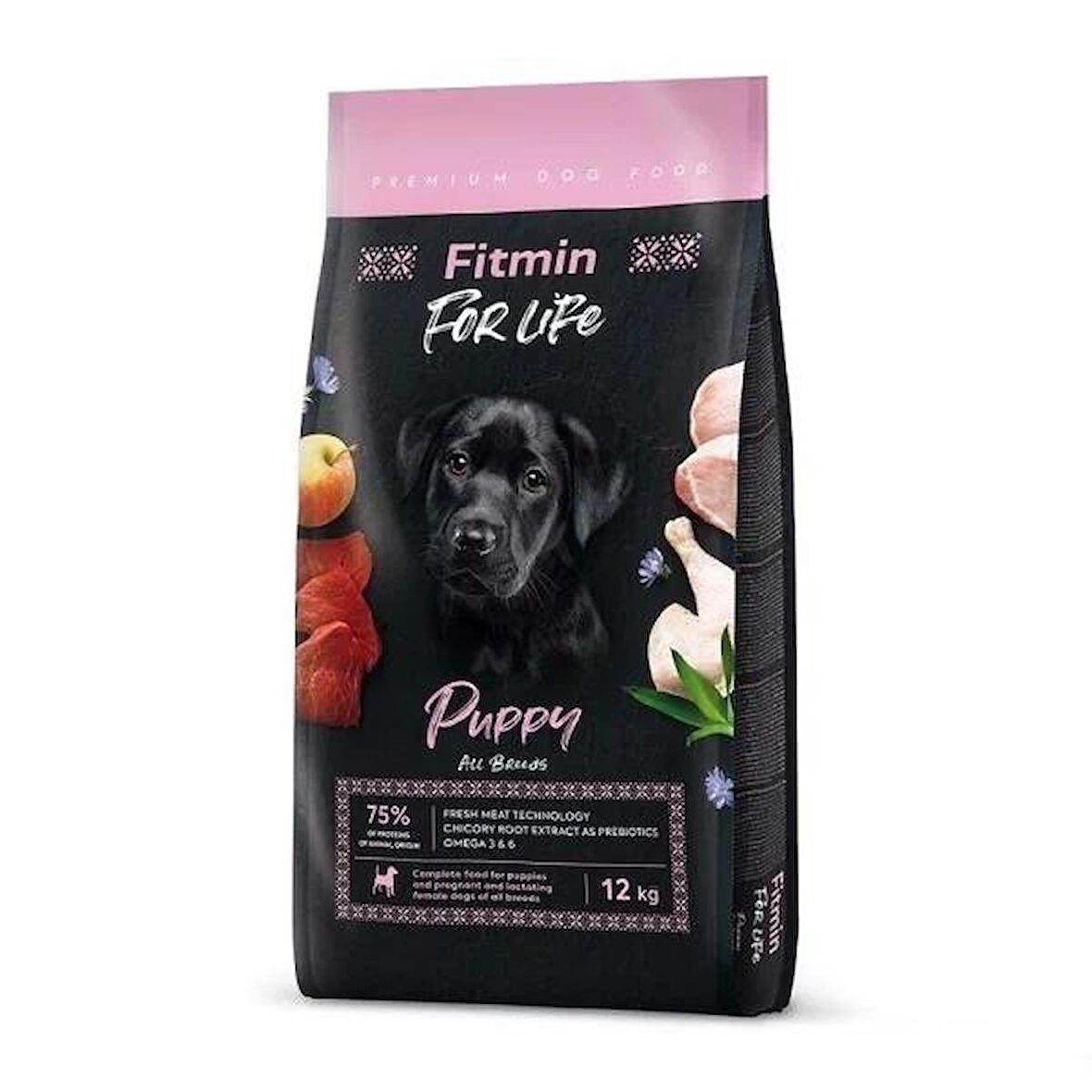 Fitmin Forlife Puppy Tüm Irklar İçin Kümes Hayvanlı Yavru Köpek Maması 12 Kg