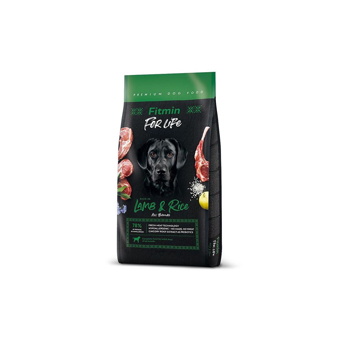 Fitmin For Life Lamb & Rice Kuzu Etli Yetişkin Köpek Maması 2,5 Kg