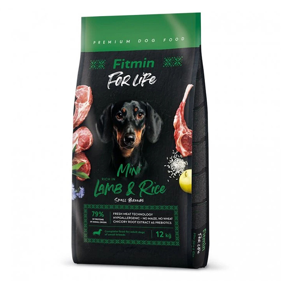 Fitmin Forlife Kuzulu Ufak Irk Yetişkin Köpek Maması 12 Kg