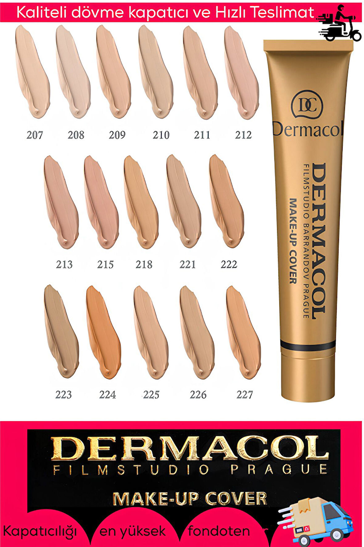 Dermacol Botocell Ultimate Lifting Shield Makeup Fondöten 02