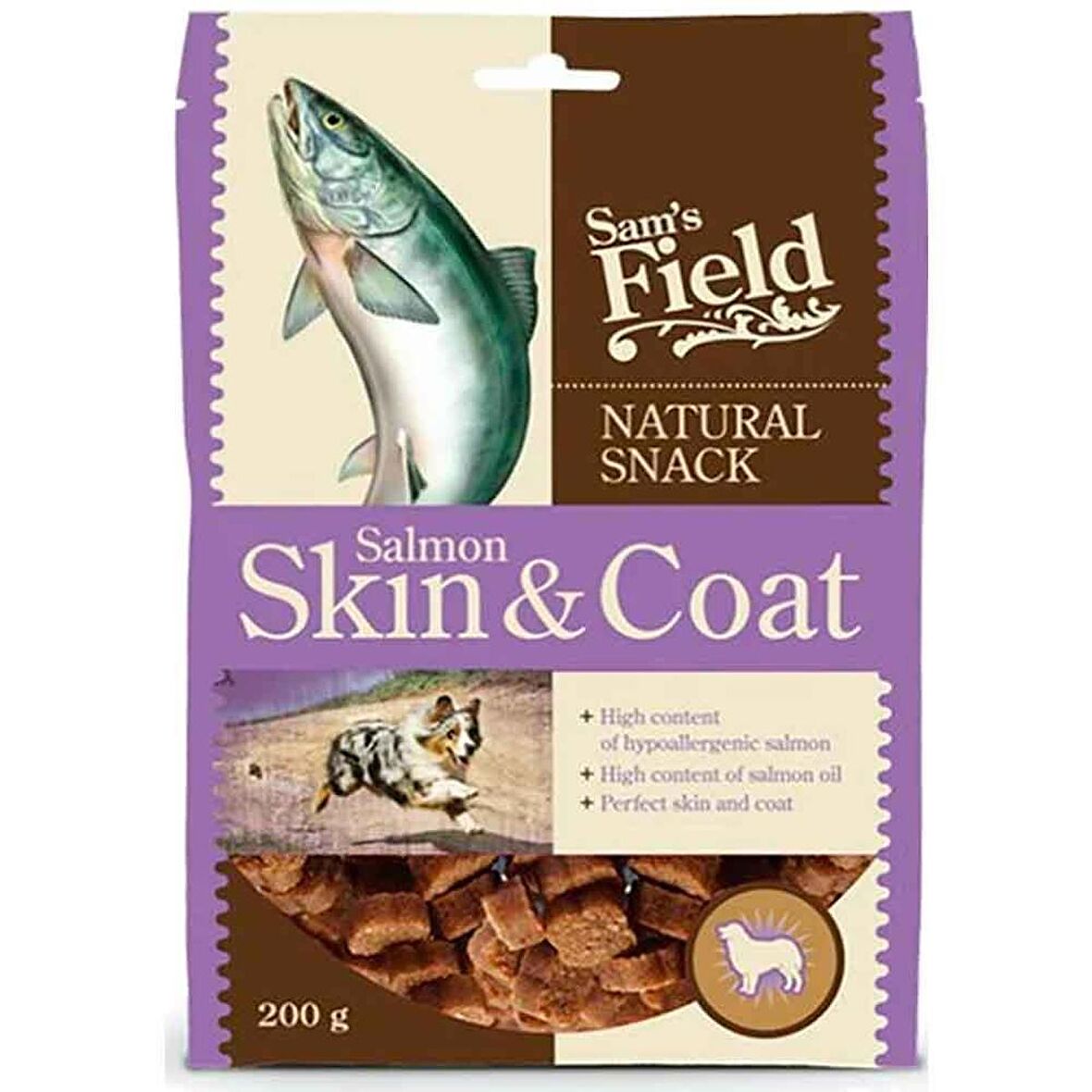 Sam's Field Skin&Coat Somonlu Köpek Ödülü 200 Gr