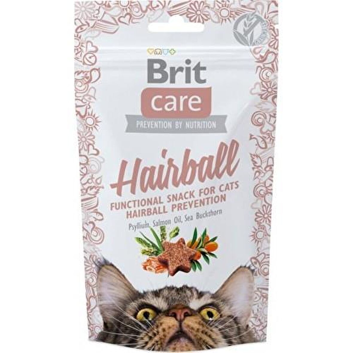 Brit Care Kümes Hayvanlı Granül Yetişkin Kedi Ödülü 50 g 