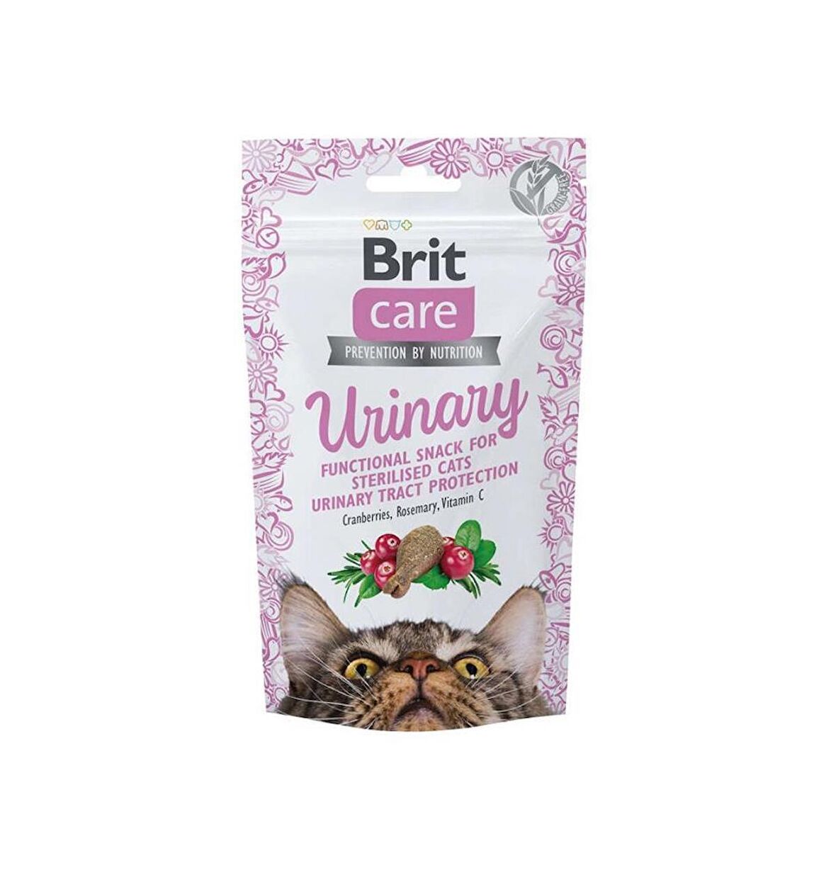 Brit Care Snack Urinary İdrar Sağlığı Destekleyici Kedi Ödül Maması 50gr