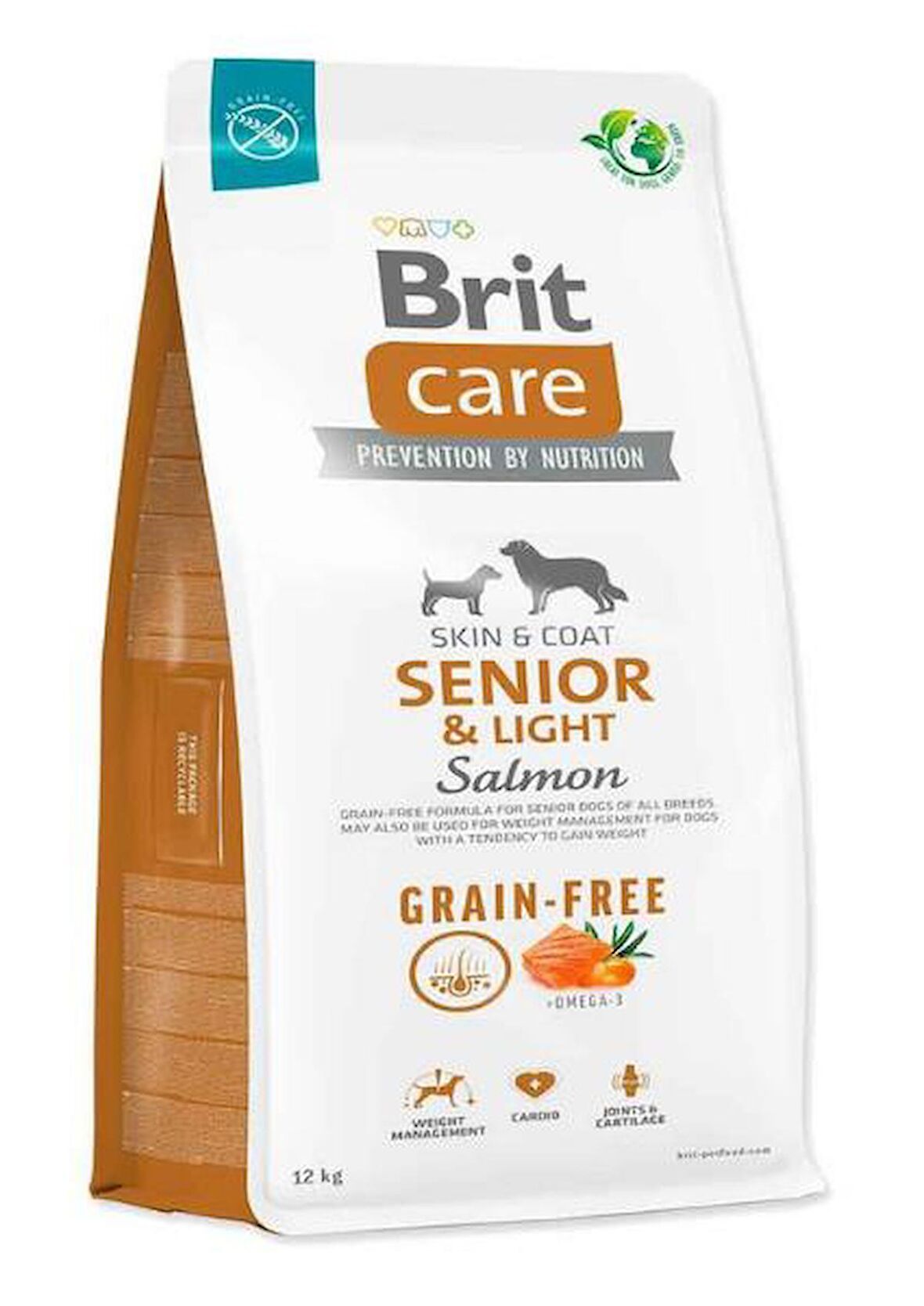 Brit Care Tahılsız Senior Light Somonlu Köpek Maması 12 Kg