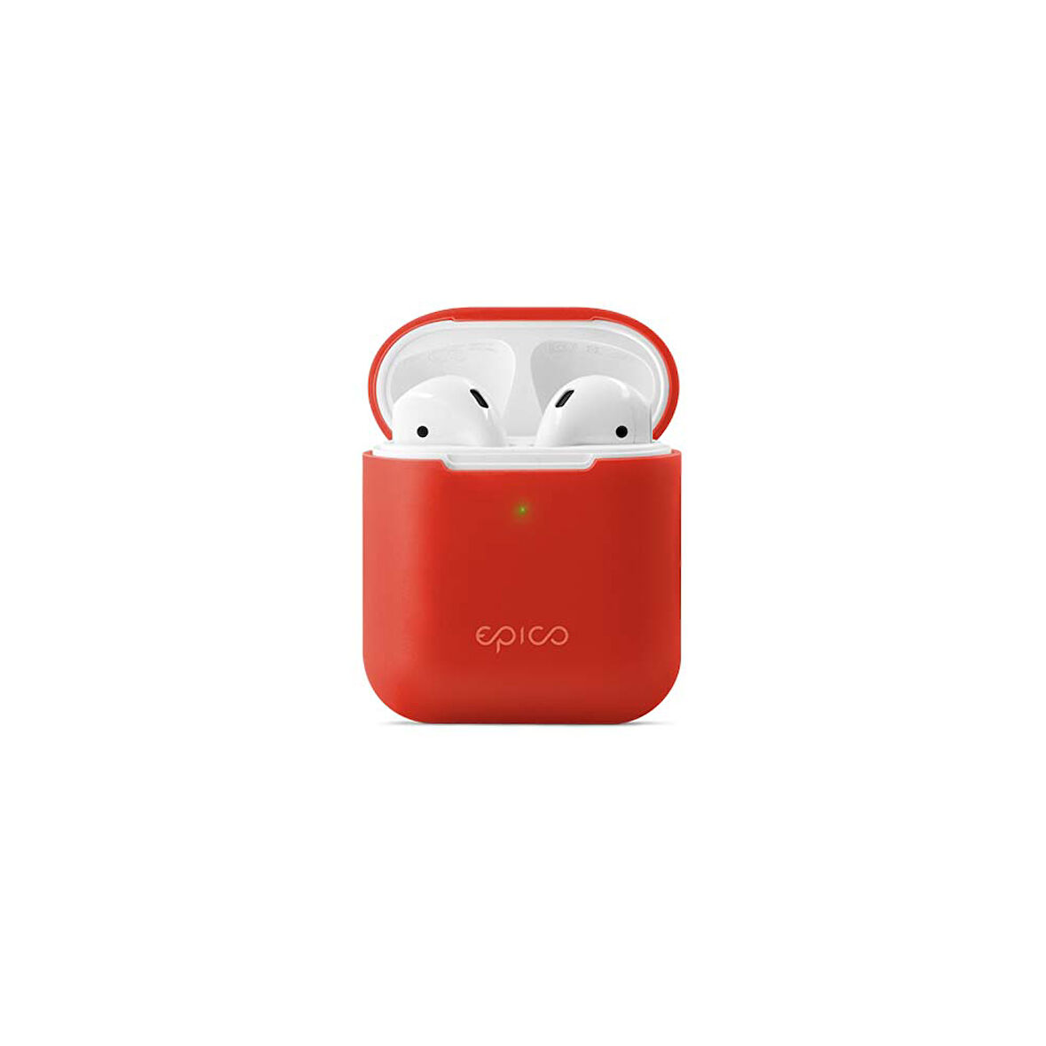 Epico Silikon Kılıf AirPods 2. Nesil - Kırmızı