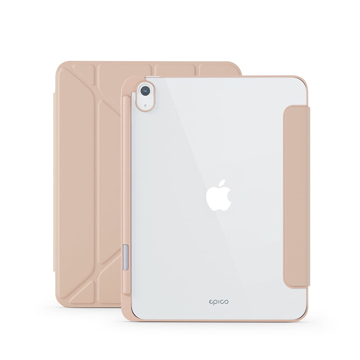 Epico Hero Flip Kılıf Apple iPad 10,2 inç - Toz Pembe