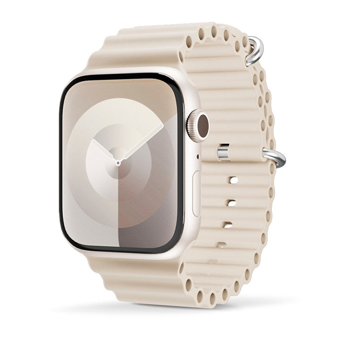 Epico Watch Kayış Ocean Apple Watch 42/44/45/49mm - Fildişi