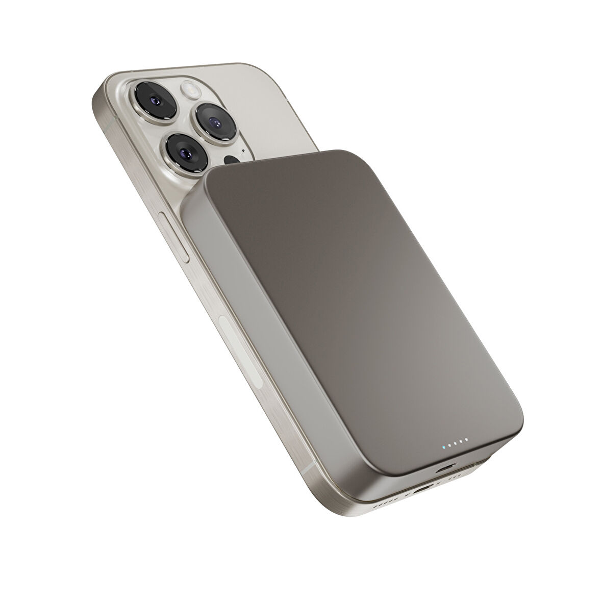 Epico UltraPack Qi2 10000mAh Alüminyum Mag+ Kablosuz Taşınabilir Şarj Cihazı (EM71) - Titanyum