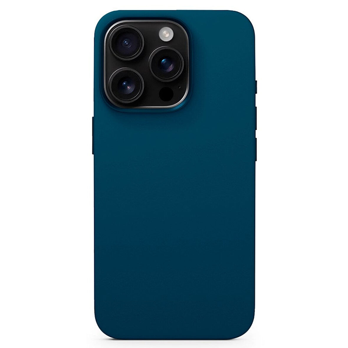 Epico Mag+ iPhone 16 Pro Silikon Kılıf - Petrol Mavisi