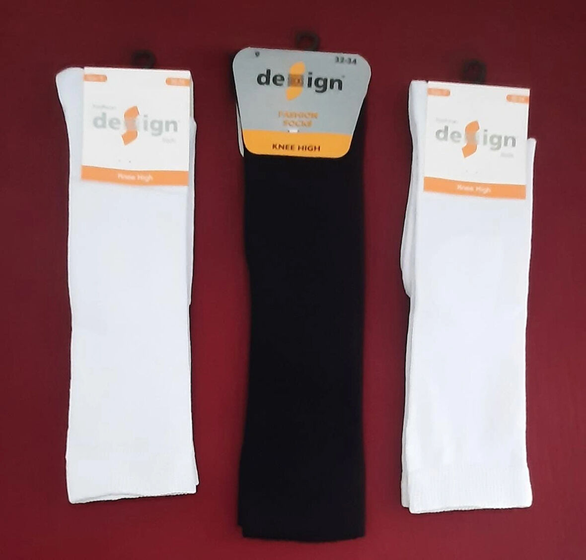 Dizaltı Kız Çocuk Okul Çorabı  3'lü Paket Ayak Numarası 26-28 