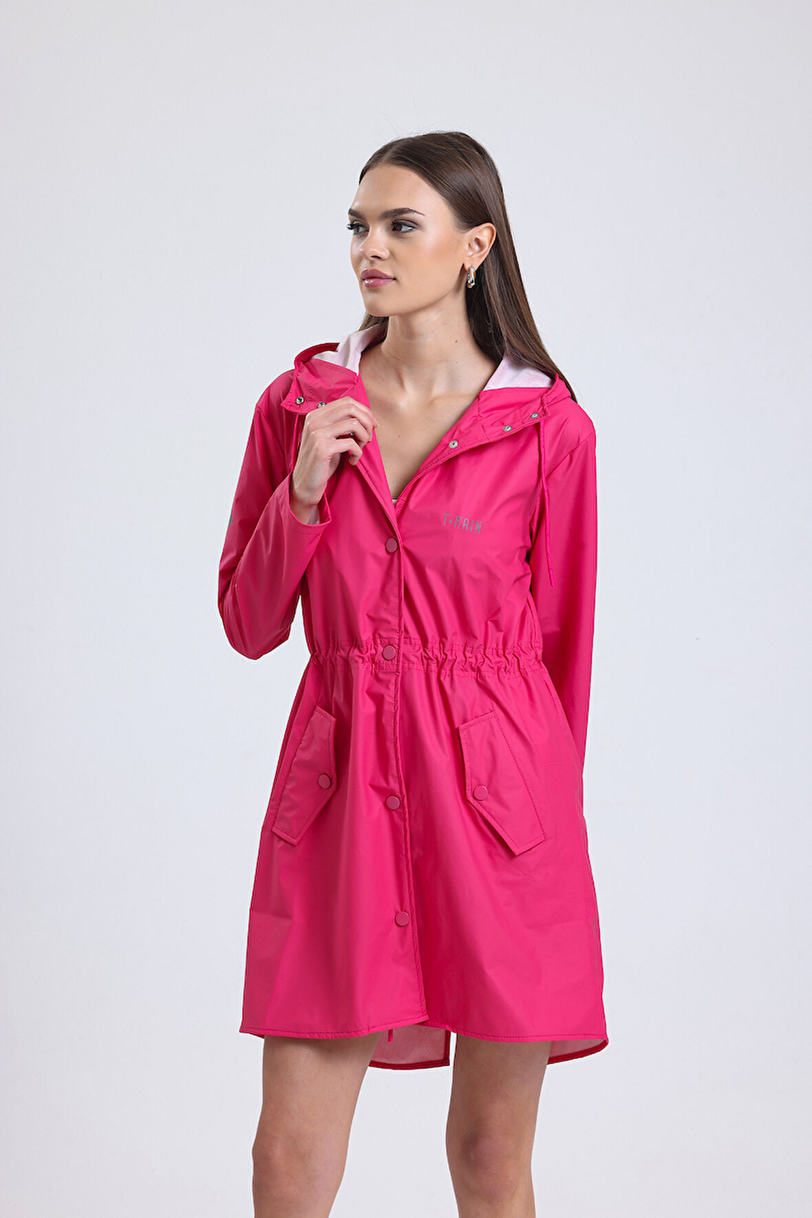Sty Dray Yağmurluk Pembe