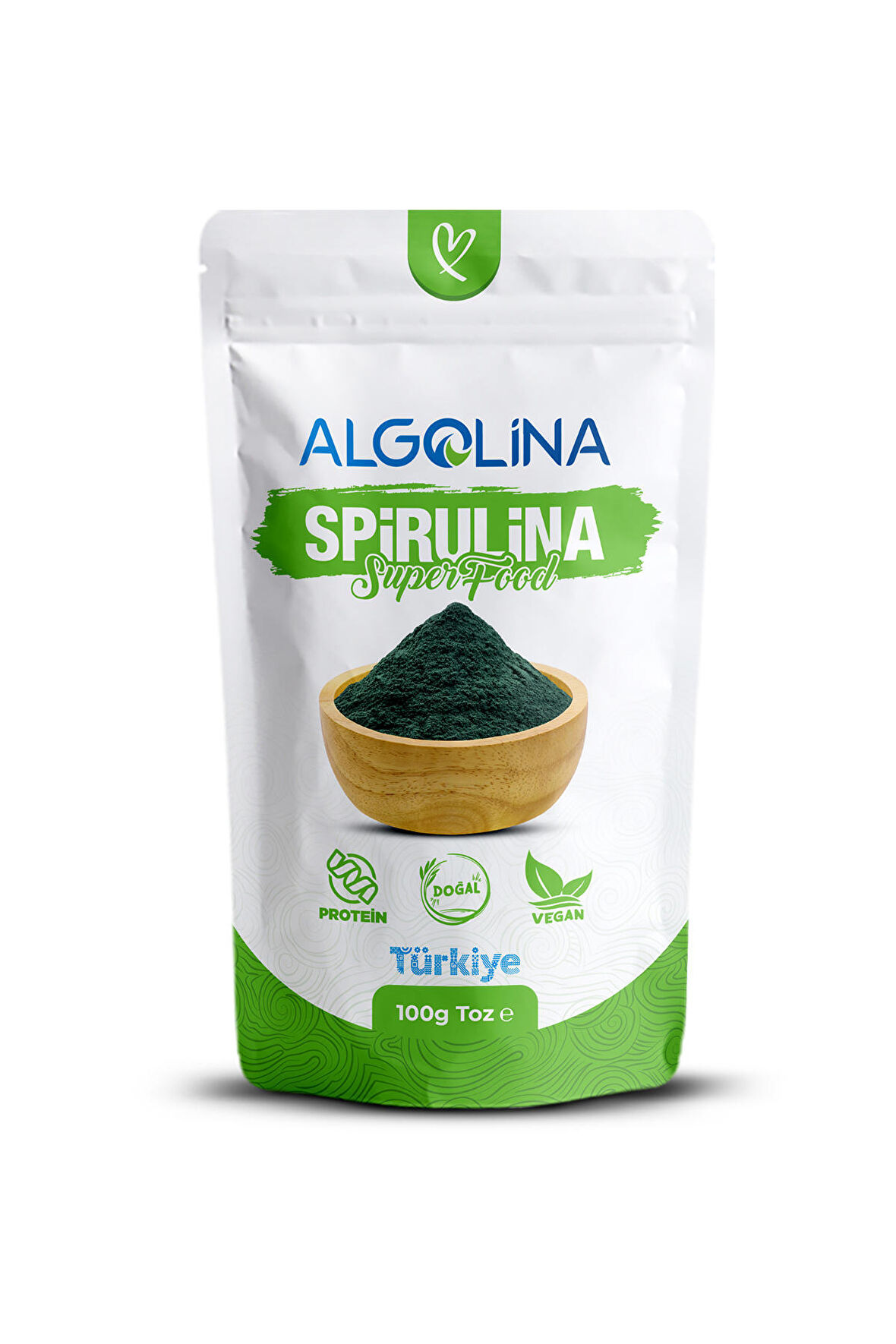 Spirulina Tozu 100 Gr - Bitkisel Protein Kaynağı