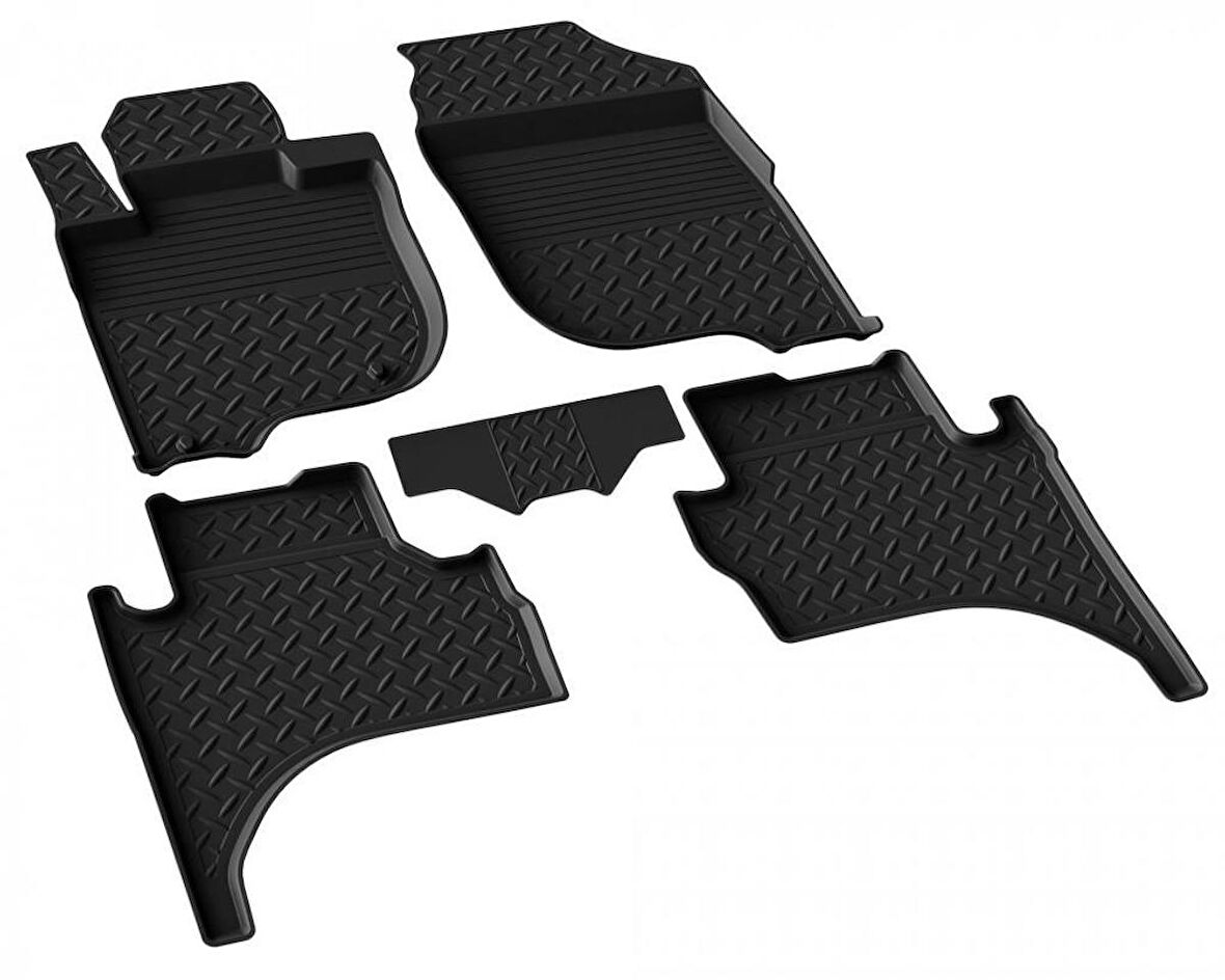 Nissan Skystar NP300 Ferrous 4D Havuzlu Kauçuk Paspas 1998 2015