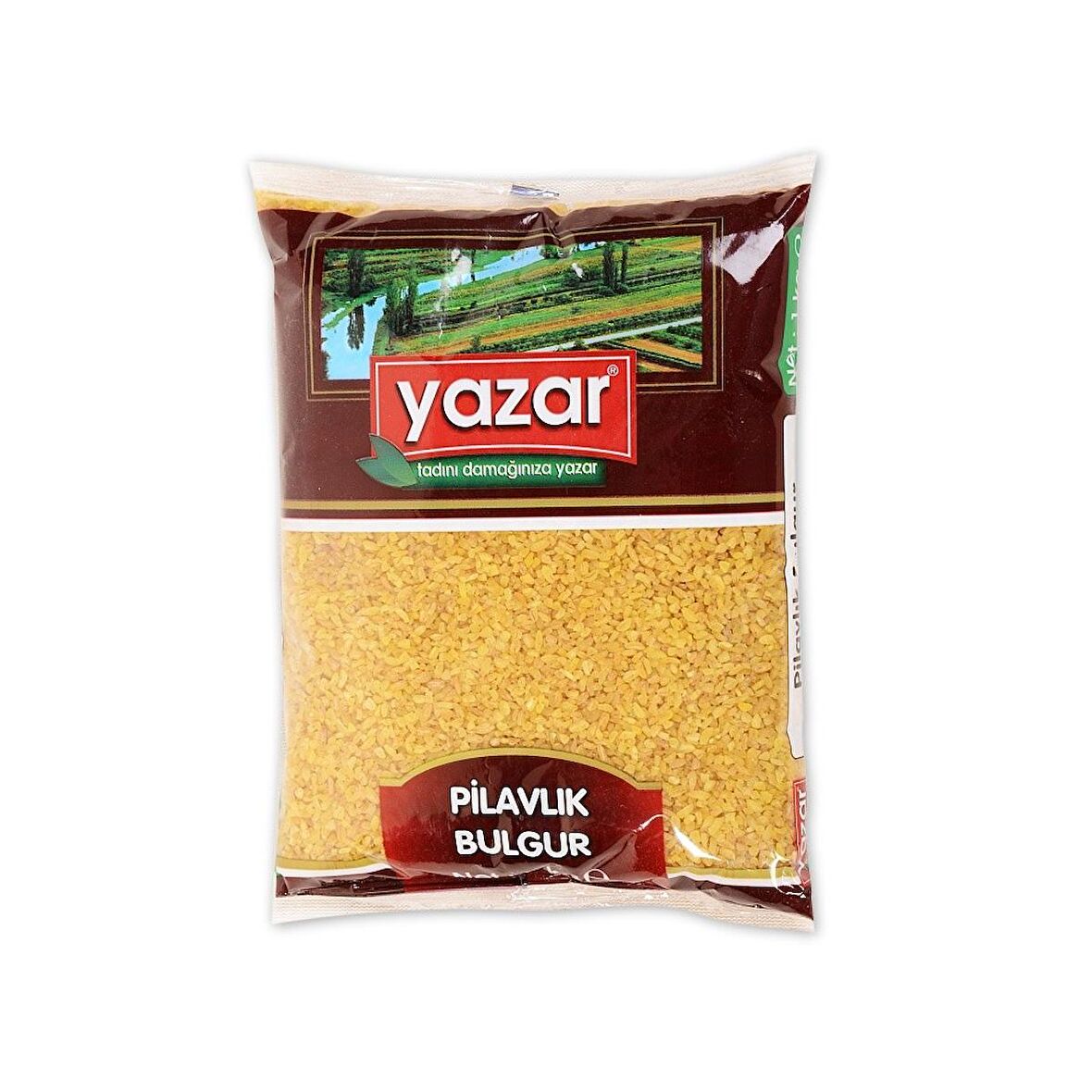 Yazar Pilavlık Bulgur 1 Kg. x 12 Adet