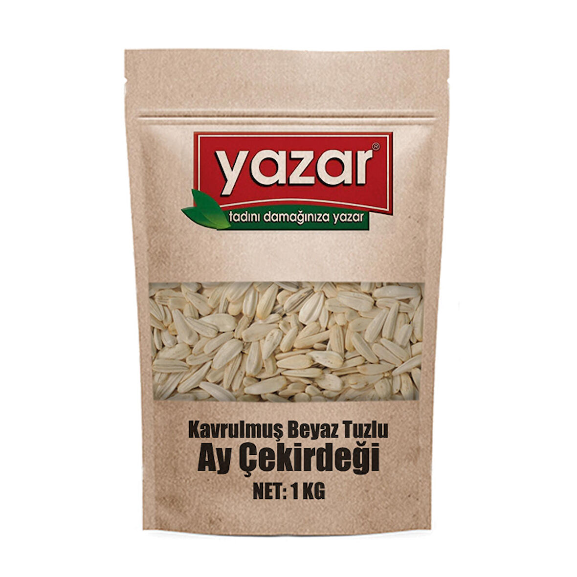 Yazar Kuruyemiş Ay Çekirdeği Beyaz Tuzlu  1 Kg