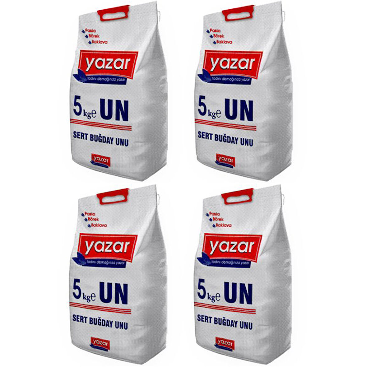 Yazar Baklavalık Böreklik Pastalık Çok Amaçlı Un 5 Kg X 4 Paket