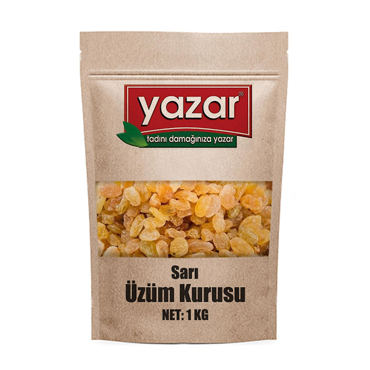 Yazar Kuruyemiş Sarı Üzüm Kurusu 5 Kg